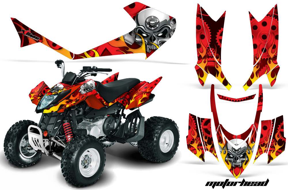 Arctic Cat DVX Graphics MH RED